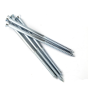 Tornillo para Madera de Cabeza Plana, Acero al Carbono, Rosca Gruesa, Punta Afilada, Zinc Amarillo, Estándar DIN ISO, Venta al por Mayor - Product Image 6