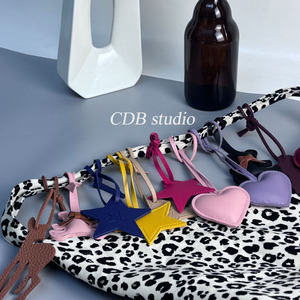 Portachiavi portachiavi in pelle PU fortunato, accessori per chiavi auto, borsa alla moda con ciondolo alla moda accessori - Product Image 3