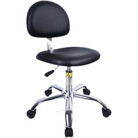 Chaise ergonomique durable en matériau PU, confortable et sûre ESD pour salle blanche