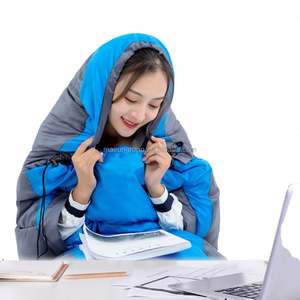 Sac de couchage d'urgence pour voyages, randonnées, camping, hiver -20°C -35°C, type enveloppe, rembourrage en coton, super long, polyester, pour adultes - Product Image 6