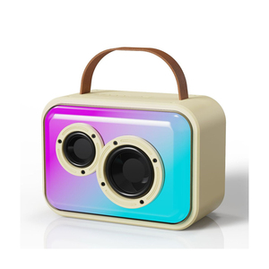 Nhà Máy cung cấp âm thanh không dây âm nhạc xách tay <span class=keywords><strong>Microphone</strong></span> loa với ánh sáng LED - Product Image 6