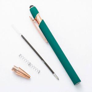 Custom Metal Ball Point <b>Pen</b> Custom Logo Universal for Single Head Rubber Tip Touch Control Black/<b>Multi</b>-<b>Colored</b> Ink 1.0mm - Product Image 4