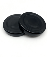 Nouveau design écologique, bouchons à vis anti-fuite en fer blanc de 48mm, 58mm, 63mm, 66mm, 70mm, 77mm, à sécurité enfant, pour bouteilles de vin et bocaux
