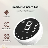 Appareil de ventouses électriques pour le visage, Gadget de beauté à vide, Outil de Gua Sha pour affiner le visage, Kit de ventouses portable pour la maison