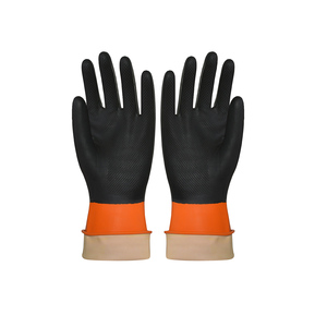 Outerdoor Men Waterproof Winter Latex Industrial <strong>Hand</strong> Work Rubber Safety <strong>Gloves</strong> - Product Image 6