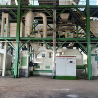 Nouvelle ligne de production complète clé en main pour l'alimentation du bétail et de la volaille, équipement personnalisable en acier inoxydable, 7,5 tonnes/h
