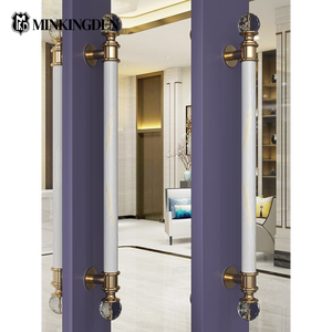 Poignée de porte <span class=keywords><strong>en</strong></span> cristal taillé diamant, haute transparence, luxe léger, <span class=keywords><strong>en</strong></span> verre acrylique, <span class=keywords><strong>pour</strong></span> entrée, barre de poussée-tirage, quincaillerie, ensemble de poignées - Product Image 1