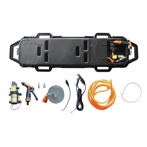 4WD アクセサリー 収納式ポータブル水タンク 40L カー ルーフトップシャワータンク キャンプ用ルーフラック水タンク - Product Image 3