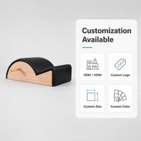Correcteur de colonne vertébrale Pilates Step Barrel pour studio de yoga, salle de sport à domicile, mobilité de la colonne vertébrale et entraînement de la posture