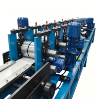 Machine de profilage à froid sur mesure pour la fabrication de profilés en C larges et ajustables pour la construction de colonnes en acier