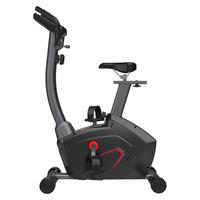 Bicicleta Estática Magnética Silenciosa con 8 Niveles de Tensión Ajustable, Asiento Ajustable, Bicicleta de Spinning para Ejercicio en Casa con Monitor de Ritmo Cardíaco