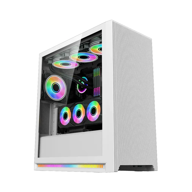 2025 ZeroMasterr E-ATX/ATX Desktop Water-Cooled Gaming Computer Case Elegant & Durable Tower for Gamers