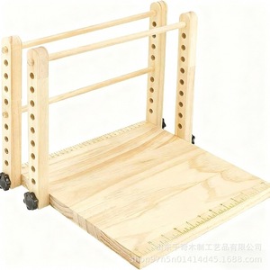 Outil de reliure de livres en bois, support de bureau réglable pour livres, fournitures artisanales - Product Image 4