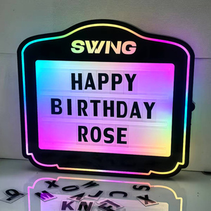 Tablero de Mensajes LED Personalizado de Gran Tamaño, Letras de 10 cm de Alto, Presentador de Botellas, Servicio VIP para Restaurante, Bar, Salón, <span class=keywords><strong>Discoteca</strong></span> - Product Image 4