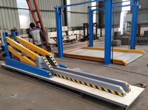 Plateforme de stationnement verticale pour véhicules, empileur de voitures, système hydraulique mécanique à 4 poteaux, matériau en acier - Product Image 2