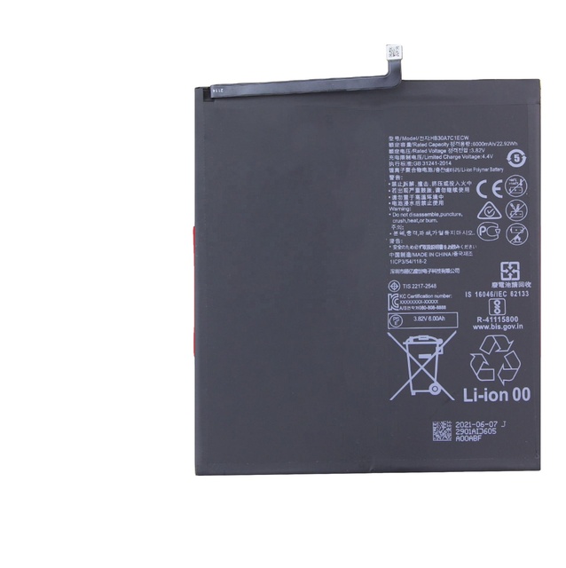 Compatible For Huawei MediaPad M6 8.4 HB30A7C1ECW 6000mAh Replacement Tablet Lithium Battery Wholesale In Stock