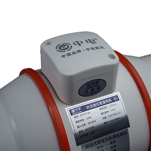 Ventilateur de conduit incliné à flux axial mixte <span class=keywords><strong>AC</strong></span> Infinity silencieux à grande vitesse 4 6 8 pouces en plastique OEM pour la ventilation hydroponique - Product Image 5