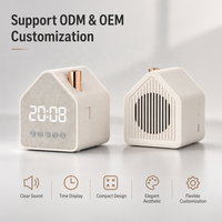 Intelligenter Lautsprecher mit Digitalem Wecker Weißes Rauschen Klangmaschine Einschlafhilfe für Schlafzimmer OEM ODM Anpassbar