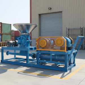 炭棒押出機 自動固形中空タイプ ルーツブロワー付き 石炭炭粉ブリケット製造用 - Product Image 1