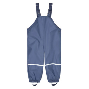 Salopette imperméable pour enfants, pantalon de pluie pour le camping, pantalon léger en PU pour l'hiver, vêtements de pluie - Product Image 5