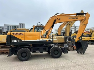 굴삭기 210w-9 R210w-9 휠 굴삭기 현대 중고 한국 굴삭기 R150lc-7 현대 New