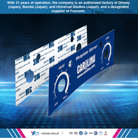 Graphic Overlay Membrane Keyboard Keypad With LED Die Cutting