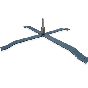 Weihai wisezone kết hợp ổn định túi nước cố định kim loại chéo cơ sở cho cờ cực trên mặt đất mềm cứng - Product Image 4