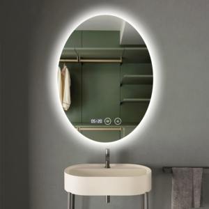 Miroir rectangulaire encadrée sur mesure de style moderne de qualité supérieure, directement de l'usine, avec éclairage LED <span class=keywords><strong>LUCIEN</strong></span> - Product Image 4