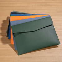 Carpetas de Presentación Personalizadas de Cuero PU A4 con Logotipo en Relieve, Color Personalizado, Muestra Gratuita, Portafolio para Conferencias Empresariales