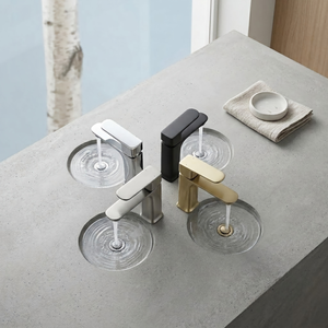 Solución Integral para Lavabos: Lavabo Moderno Individual para Baño con Grifo Monomando de Agua Fría y Caliente para Proyectos - Product Image 4