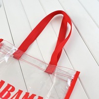 Bolsa de Regalo de PVC Transparente con Logotipo Personalizado, Impermeable, para Viajes, Playa y Uso Diario