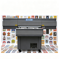Printer UV Flatbed Otomatis ATUE I3200 Baru dengan Tinta CMYK Garansi 1 Tahun untuk Casing Ponsel Pencetakan Akrilik Format Besar