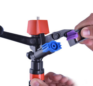 Arroseur PP à entraînement par engrenages 360° de marque XF/OEM chinoise avec buse en laiton, modèle XF1004-02 <span class=keywords><strong>pour</strong></span> l'irrigation des pelouses - Product Image 3