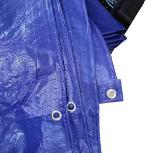 <b>Blue</b> Color Hdpe Tarpaulin Fabric <b>Roll</b> 200gsm <b>Rolls</b> 650gsm - Product Image 6