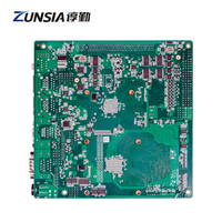 Carte mère d'ordinateur industriel Zunsia Phytium D2000 +X100 X86 2*DDR4 PCIe_X16 6COM VGA LVDS Dual Lan Mini ITX