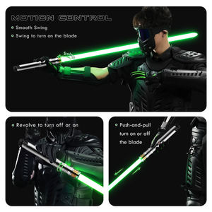 Sabre laser Sith Revan StarWar avec poignée métallique Xenopixel Neopixel pour duels intenses, avec son personnalisé et support de mouvement fluide - Product Image 3