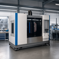 Centre d'usinage vertical CNC 4 axes haute précision VMC avec table rotative pour l'ingénierie de précision