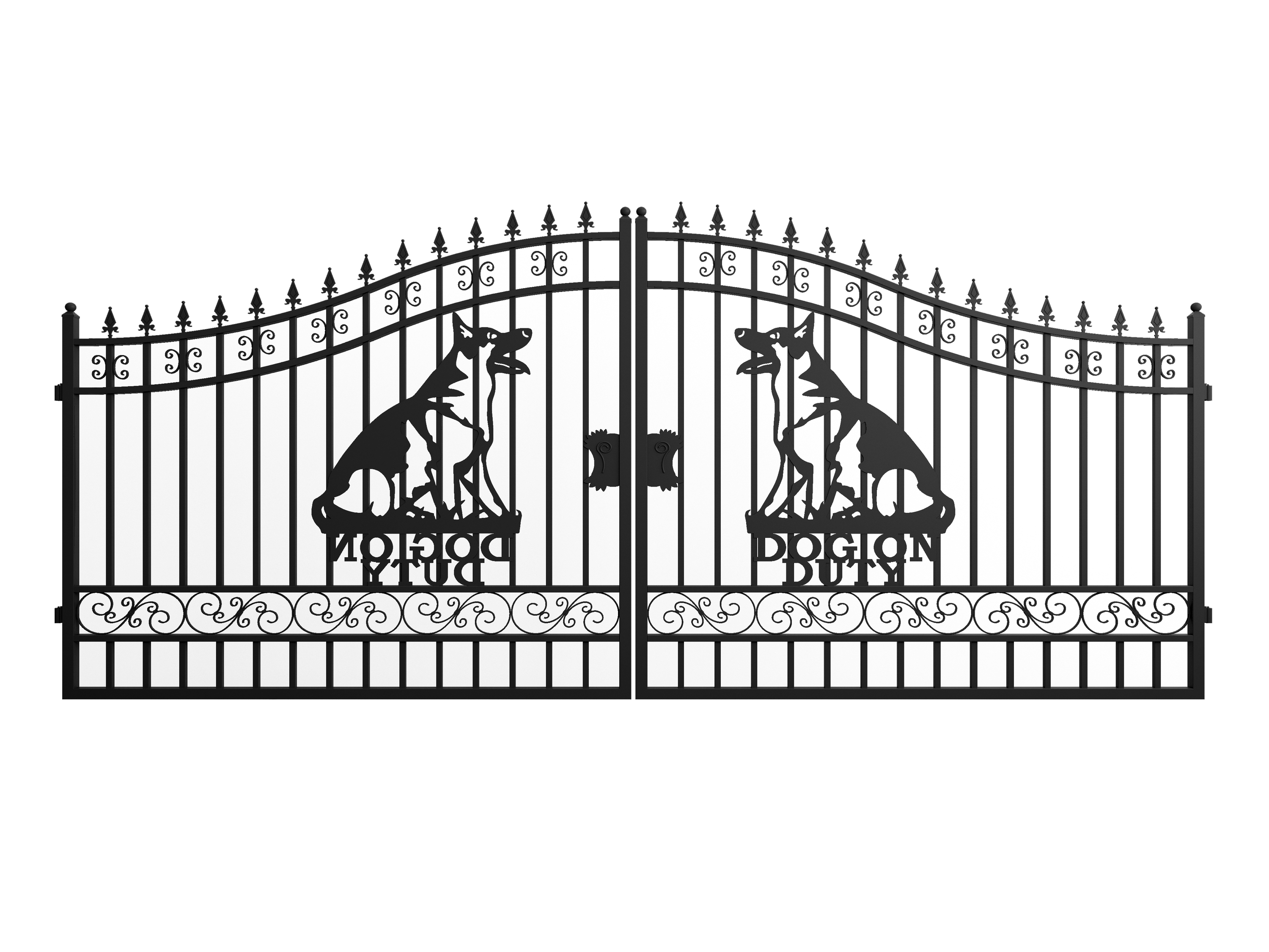 16ft  iron gate-3