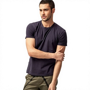 เสื้อยืดคอตตอน 240 กรัม พิมพ์โลโก้ตามสั่ง เสื้อยืดผู้ชาย ขายส่ง - Product Image 1