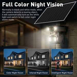 LS VISION Buitencamera voor bewaking 24/7 video-opname 12x optische zoom PTZ 4G <span class=keywords><strong>camera</strong></span> CCTV Humanoïde AI-tracking versterking - Product Image 6