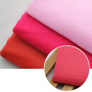 Designer Inspired textile fabric supplier velvet 100 cotton 21w roll corduroy fabric cloth fabric for shirts