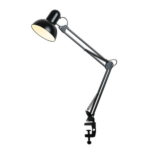 Metal Clamp‑On Desk <b>Lamp</b> Adjustable Arm <b>Table</b> Light Foldable Clip <b>Lamp</b> For Reading Working <b>Study</b> Office Home Desktop Lighting - Product Image 1