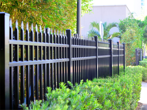 Nhà Máy Trực Tiếp Cung Cấp Chất Lượng Cao Nhôm Hàng Rào Cổng Ngoài Trời Vườn Hàng Rào Thực Tế Trang Trí Hình Ống Kim Loại Hàng Rào - Product Image 6