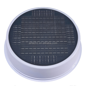 พัดลมระบายอากาศบนหลังคาโซลาร์เซลล์ 12v Dc 50w กันน้ำ สำหรับใช้งานกลางแจ้ง พร้อมแผงโซลาร์เซลล์ สำหรับบ้าน โกดัง โรงงาน - Product Image 1