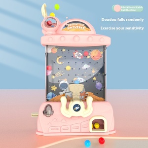 Nouvel espace éducation précoce jouet de bureau en plastique fusée balle attraper Machine enfants perle attraper jeu Machine idée cadeau - Product Image 4