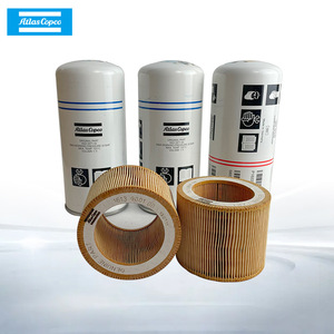 Atlas Copco Air Filter <b>Element</b> 1613 9001 00 Pleated <b>Paper</b> Filter For Compressor Maintenance Pack - Product Image 1