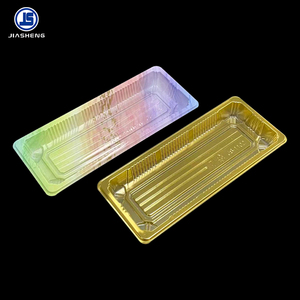 Lebensmittel Luxus verpackung zum Mitnehmen Go Bento Boxen Einweg zum Mitnehmen Sushi Togo Box Kunststoff PET Recycelbar - Product Image 1