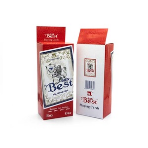 Naipes de papel de núcleo azul de alta calidad de 63*88mm compatibles con la personalización de naipes rojos y azules para entretenimiento - Product Image 5