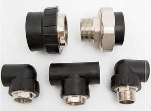 DN20 DN25 DN32 DN40 Coupler Plastic HDPE PN16 Pipe <strong>Fittings</strong> Of <strong>Socket</strong> <strong>Fusion</strong> Joints Water Supplying Drainage Accessories ISO4427 - Product Image 3