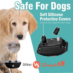 Collar <span class=keywords><strong>de</strong></span> Adiestramiento Antiladridos Recargable P30 <span class=keywords><strong>para</strong></span> <span class=keywords><strong>Perros</strong></span> con Control Remoto, Descarga Eléctrica, Sonido y Vibración - Product Image 3
